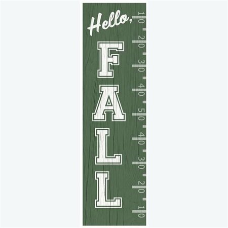 YOUNGS Wood Hello Fall Wall Plaque 30048